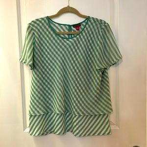 Vince Camuto mint green top